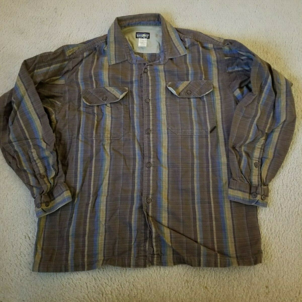 Patagonia Long Sleeve Organic Cotton Size Medium
